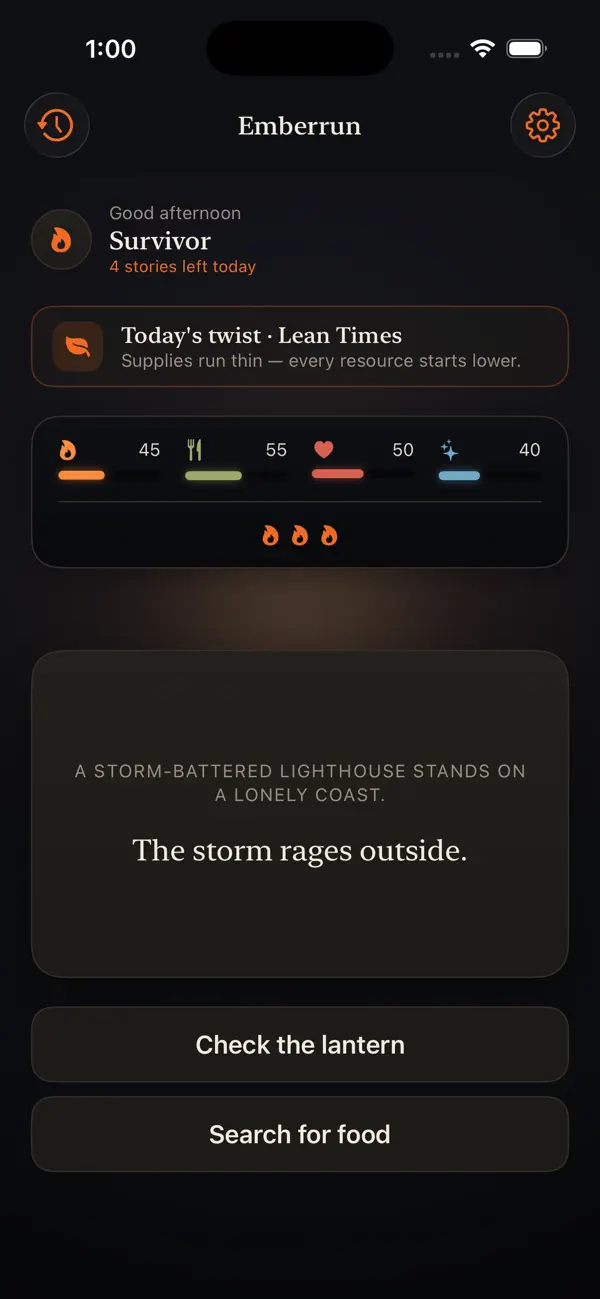 Emberrun: Daily Survival