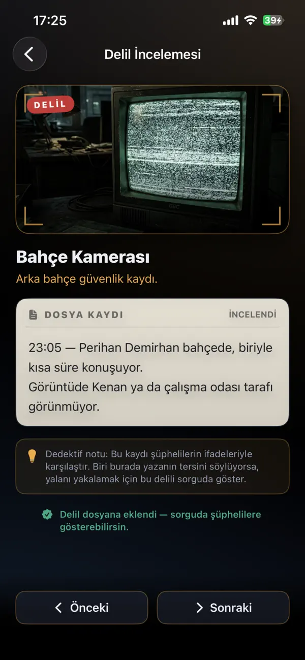 Gece Dedektifi: Cinayet Çözümü