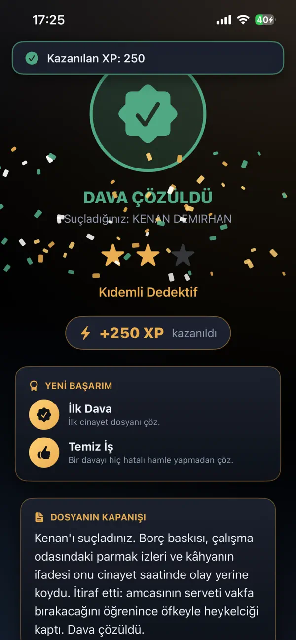 Gece Dedektifi: Cinayet Çözümü