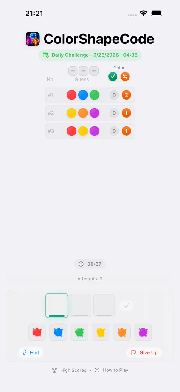 ColorShapeCode