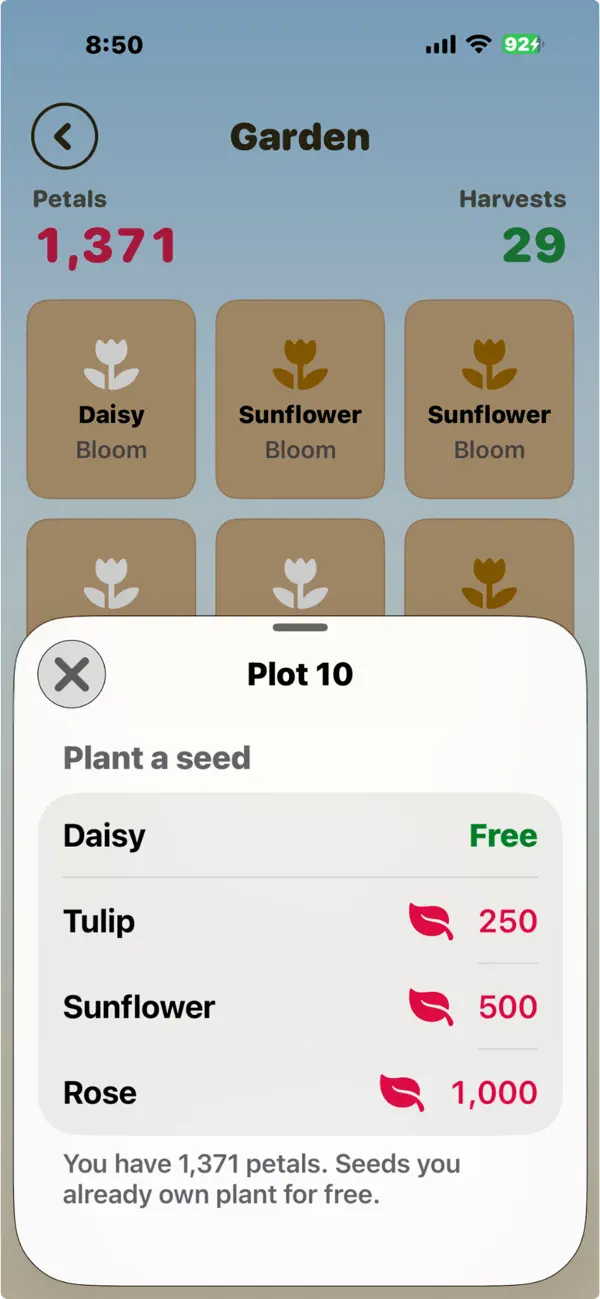 Daisy Garden Solitaire