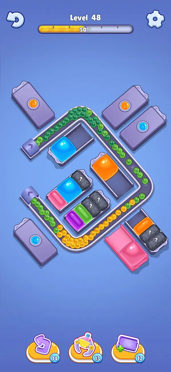 Jelly Cat Sort: Loop Puzzle