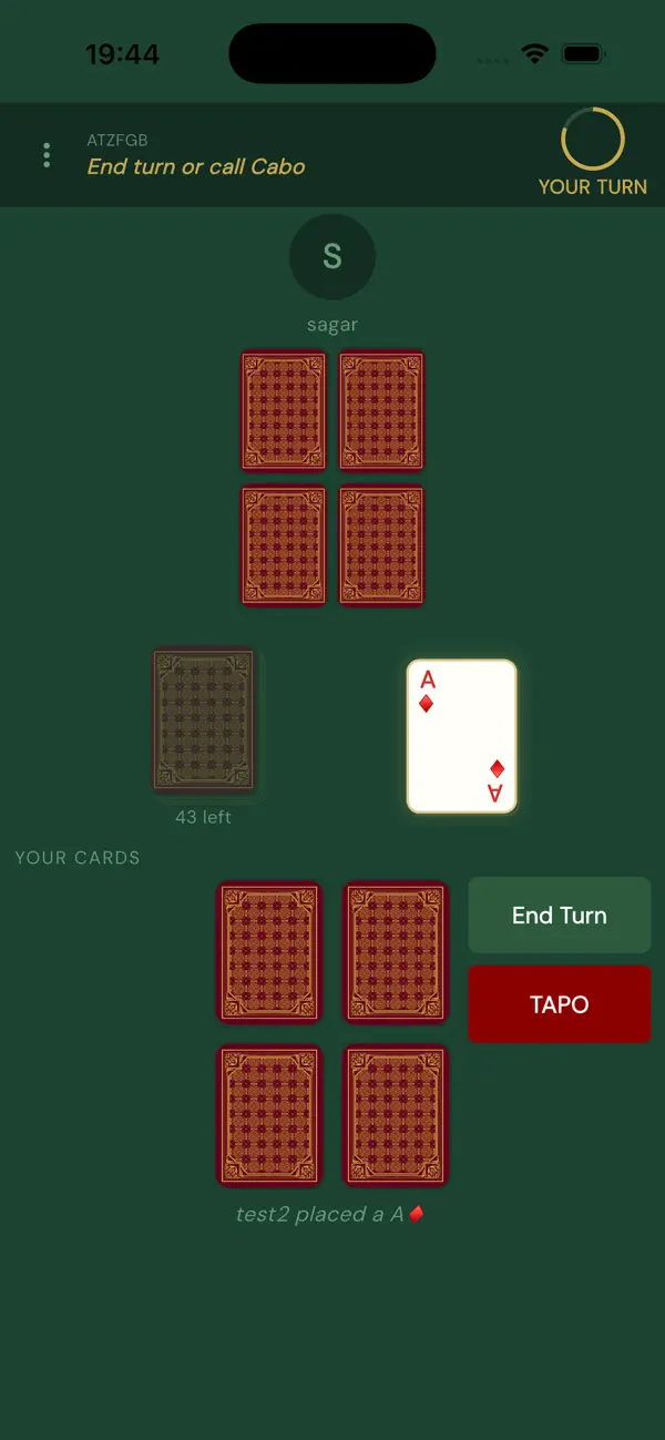 Tapo: a card game!