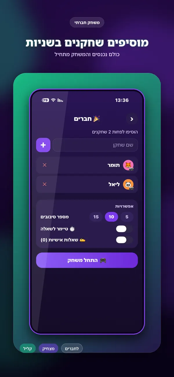 על מי זה נופל? אמת או חובה