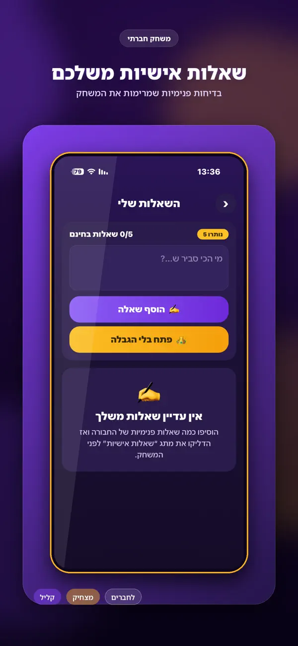 על מי זה נופל? אמת או חובה