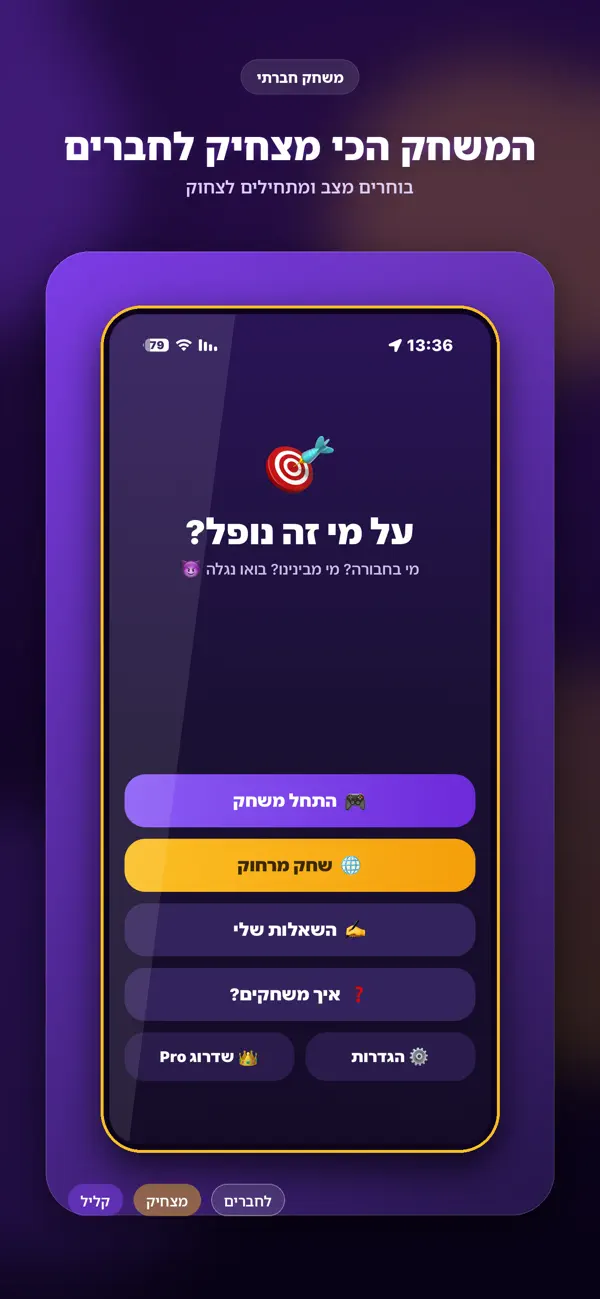 על מי זה נופל? אמת או חובה