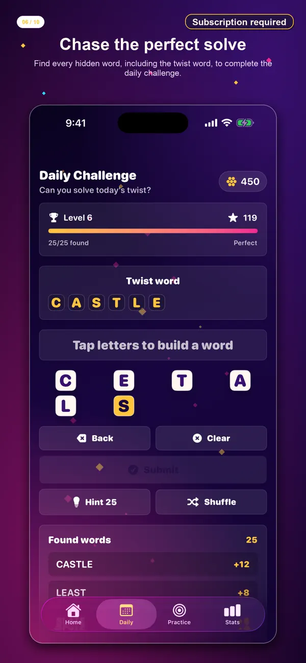 Daily Word Twist: Anagrams