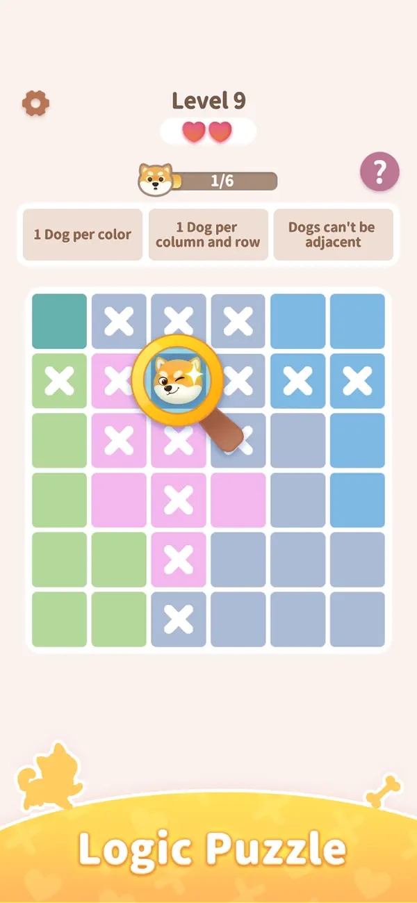 Pupdoku: Logic Puzzle Game