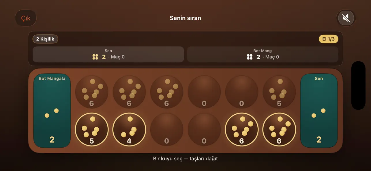 Mangala - Online Akıl Oyunu