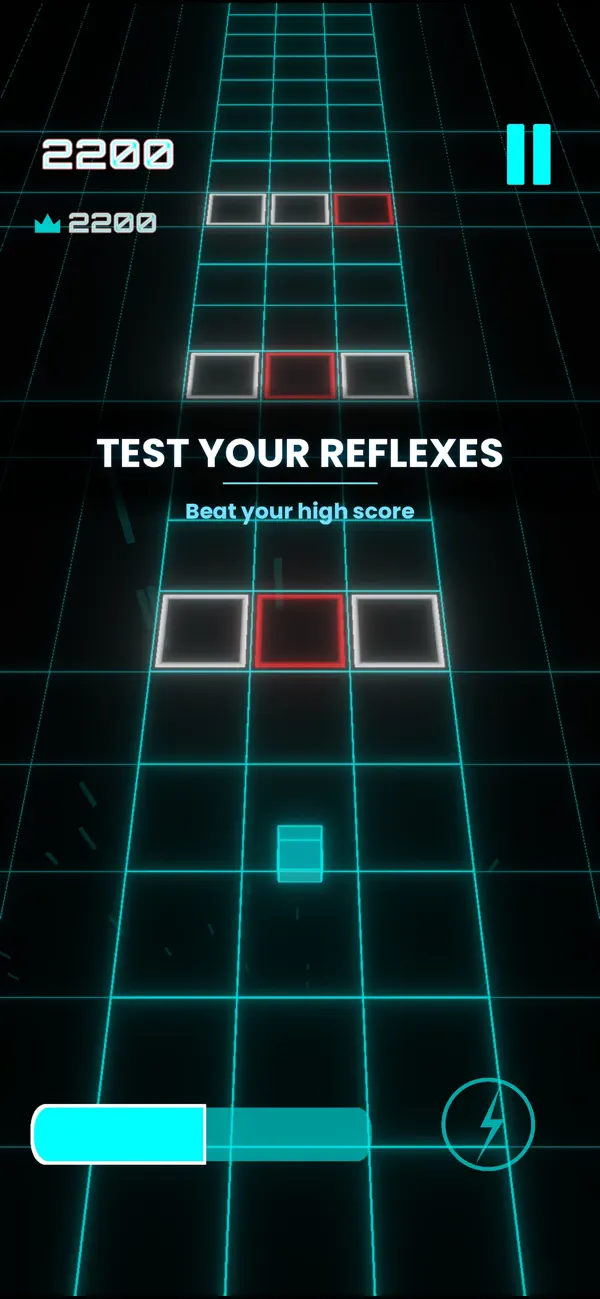 Pulse Rush: Neon Grid