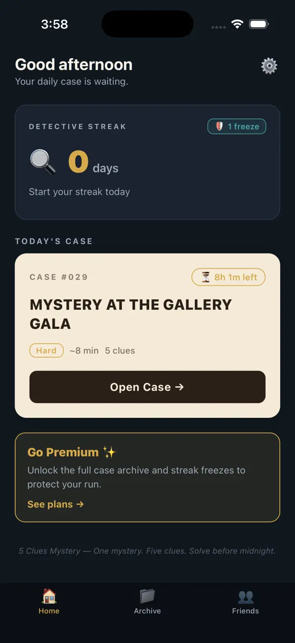 5 Clues Mystery