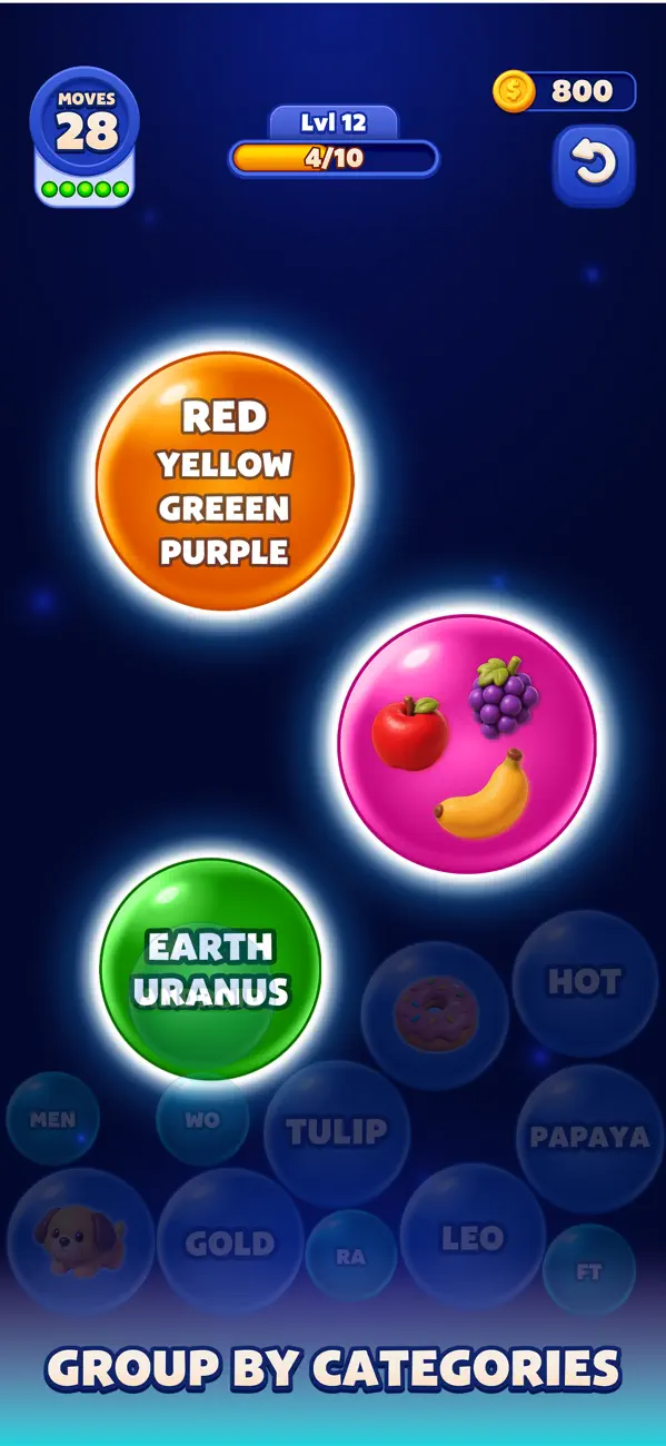 Word Pop - Associations Puzzle