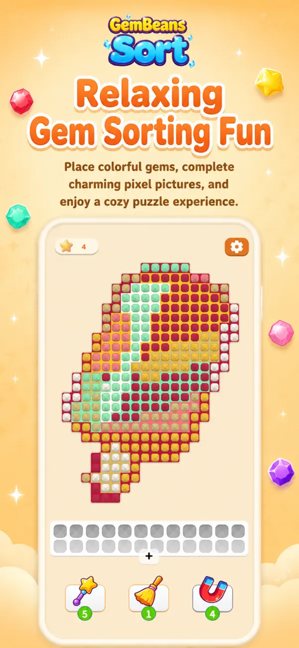 GemBeans Sort