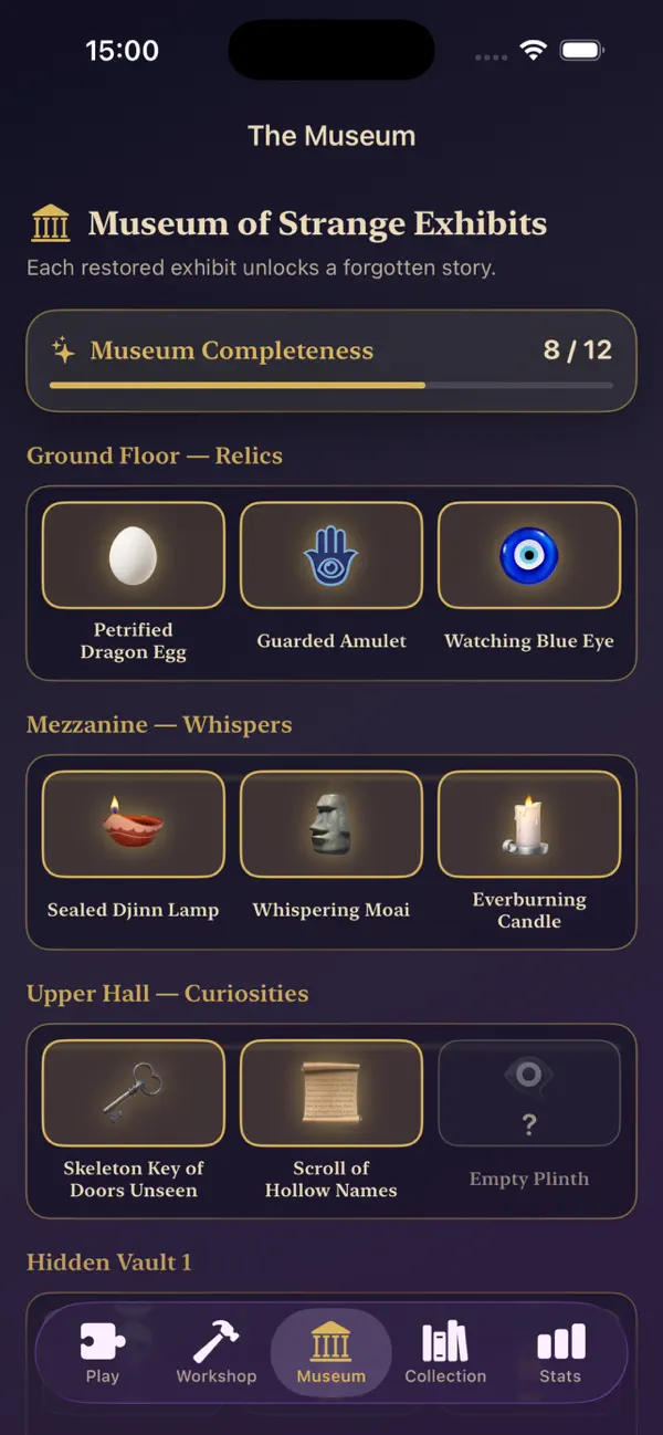 Oddity Museum Merge