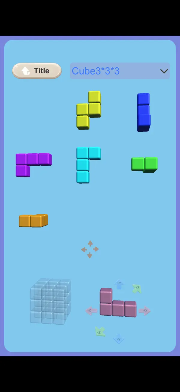 Cubic 3D Puzzle