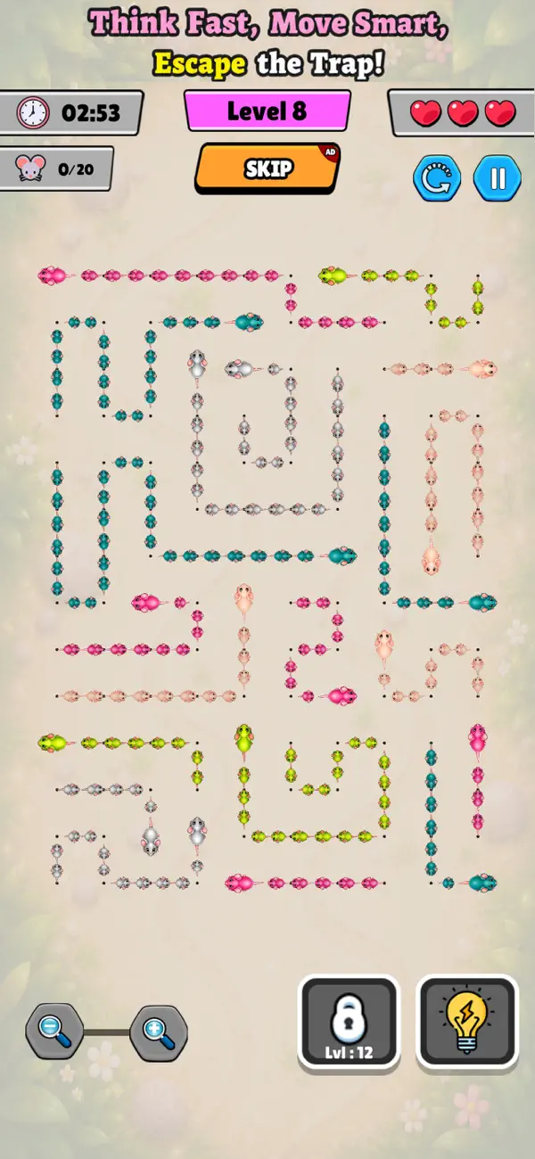 Mouse Escaped Puzzle Logic