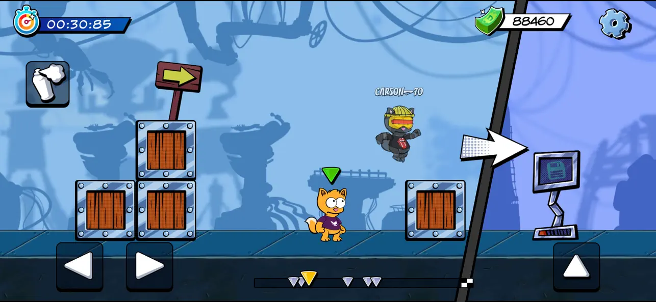 Crazy Cats: Multiplayer Racing