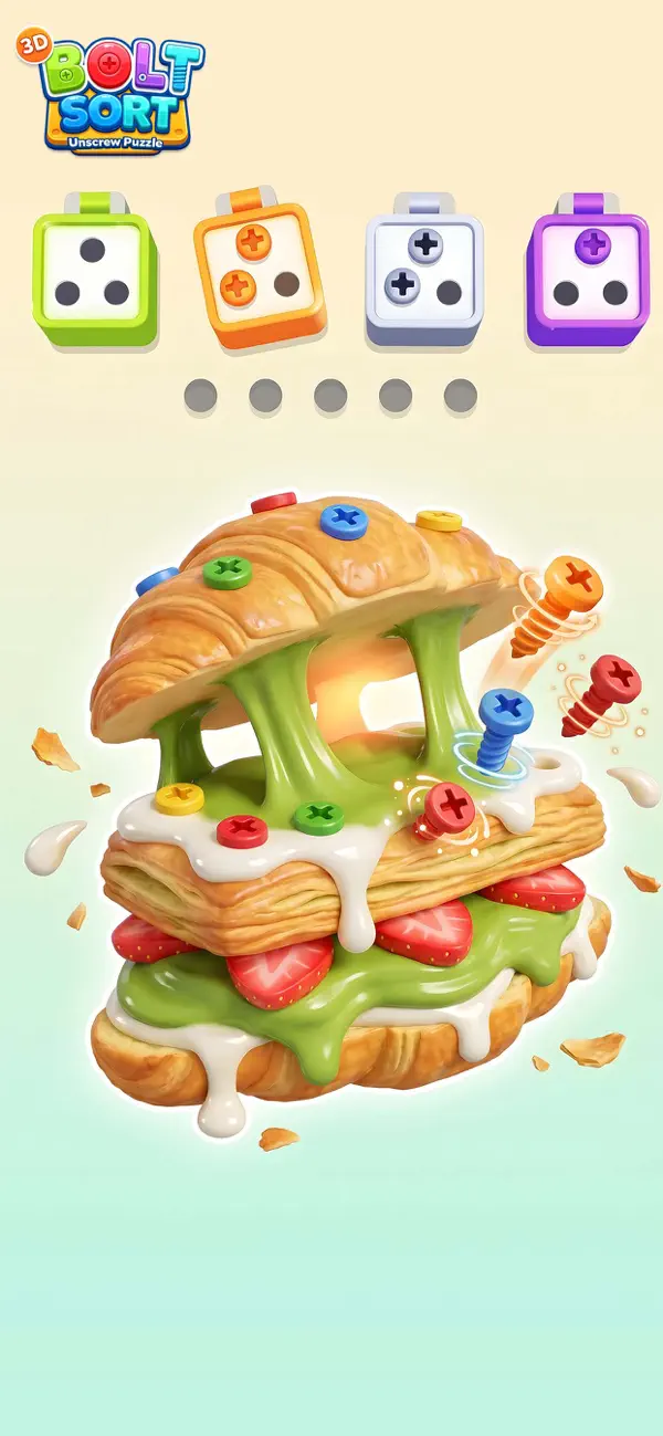 Bolt Sort 3D: Unscrew Puzzle