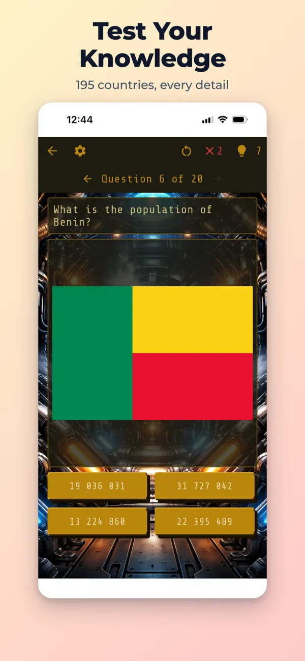 Flag Quiz: Country & Capital