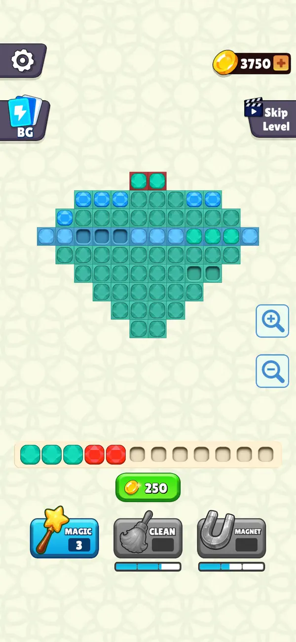 Gem Dot Mosaic