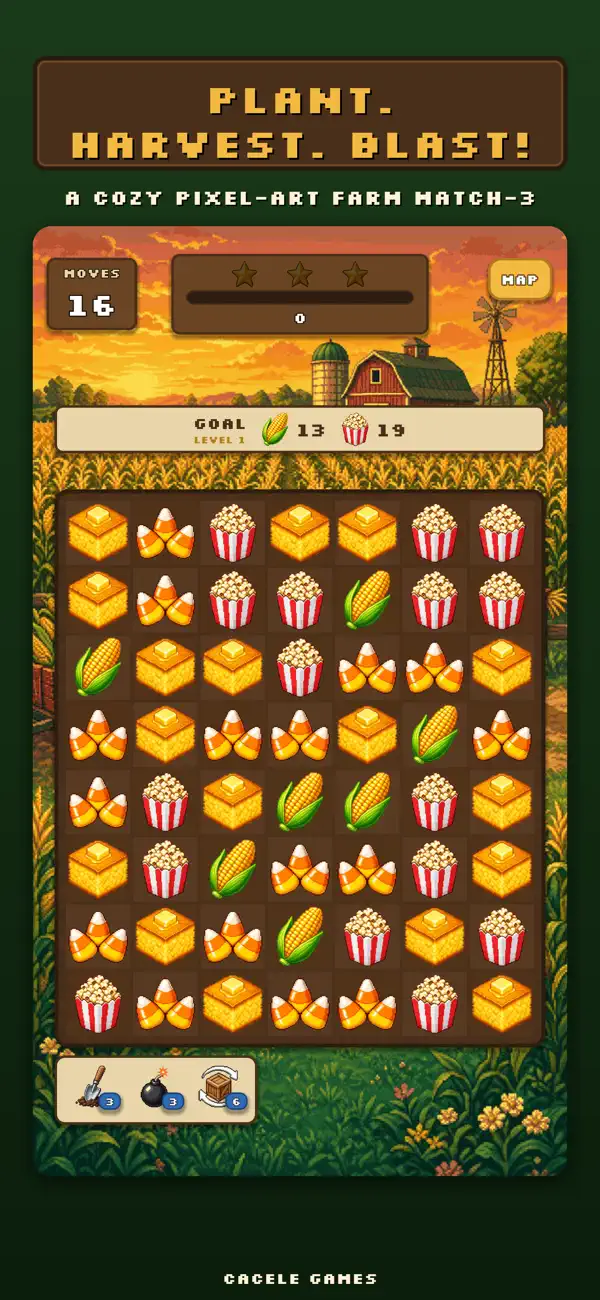Pixel Farm Blast