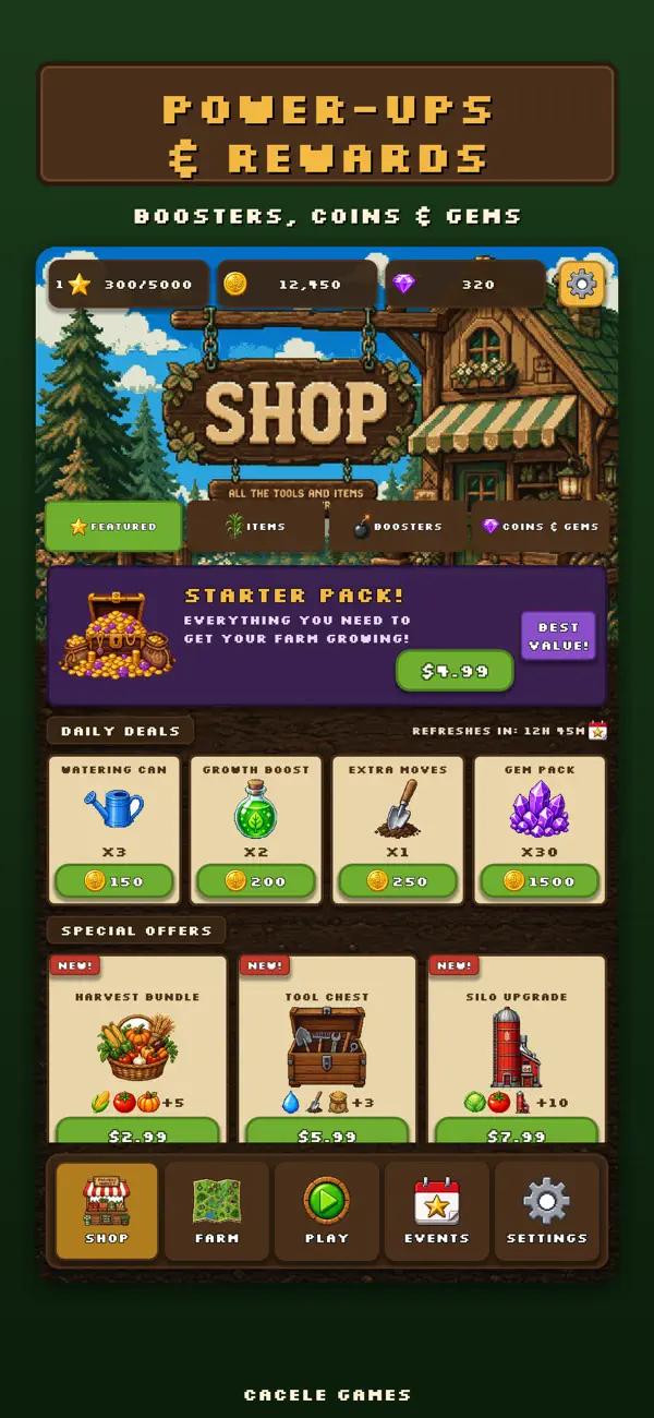 Pixel Farm Blast