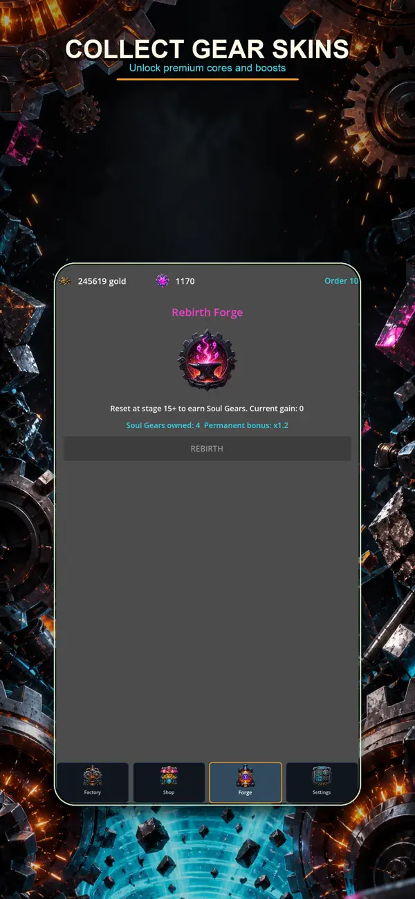 Crush Factory: Gear Forge