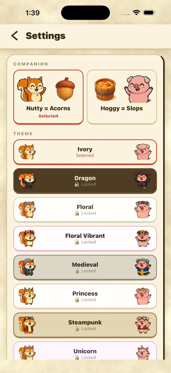 Squirrelhog Puzzles