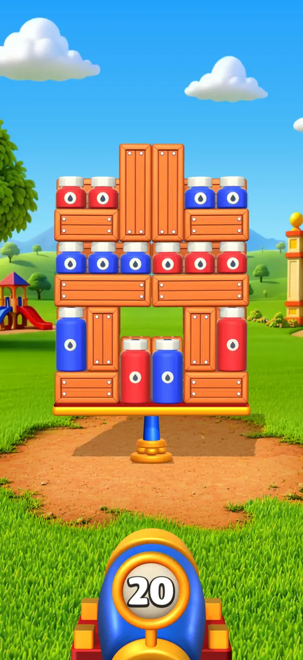 Knock Out : Physics Puzzle