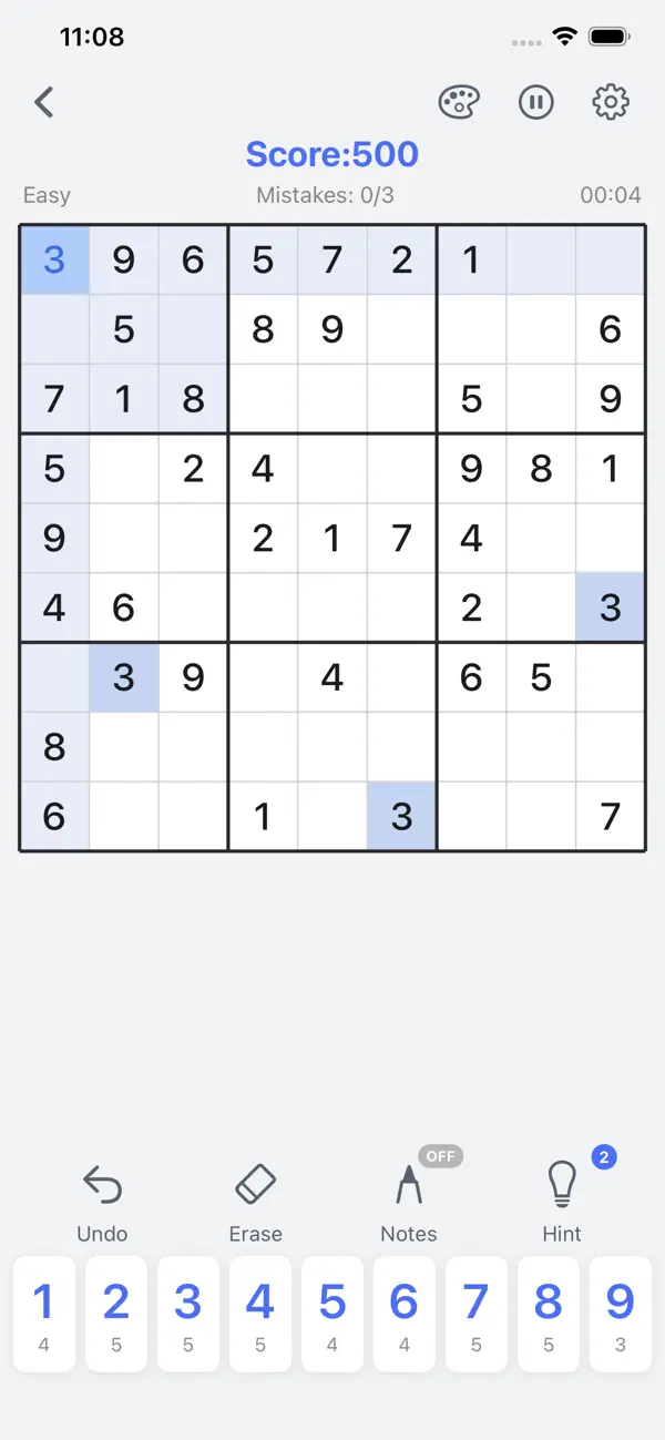 Sudoku - Logical brain puzzles