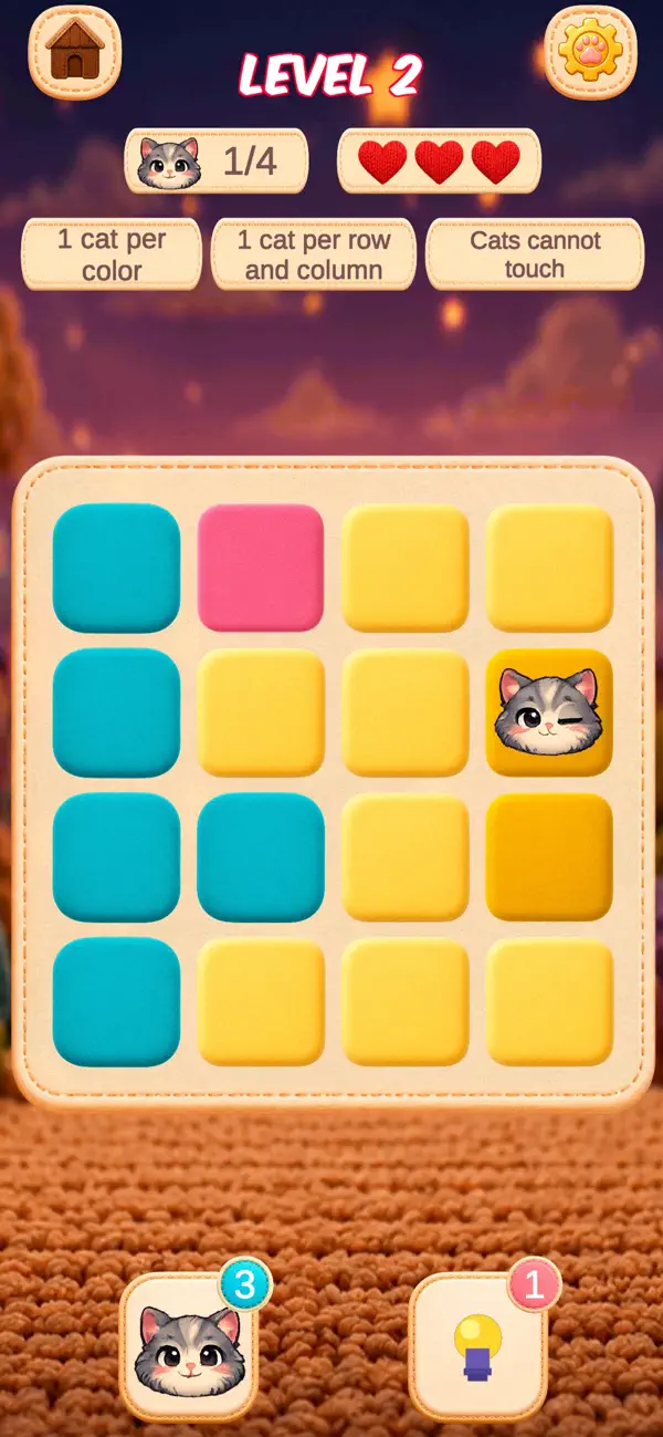 Cat Sudoku: Brain Meowdoku