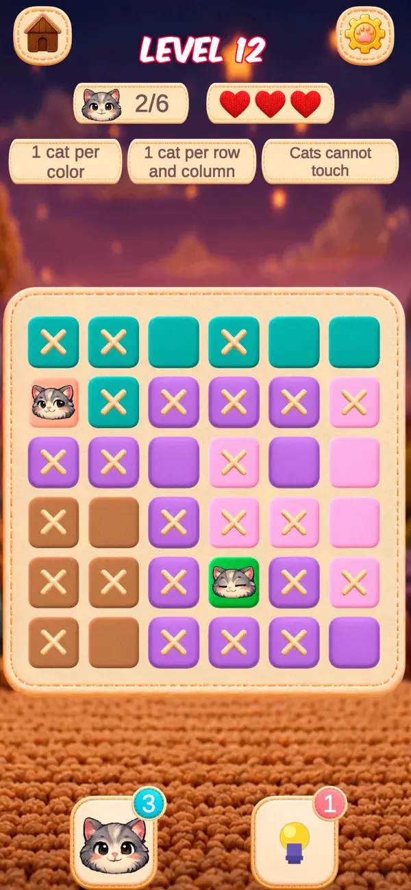 Cat Sudoku: Brain Meowdoku