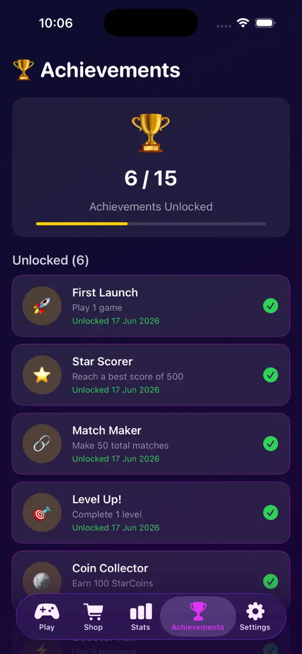 Cosmic Match Galaxy