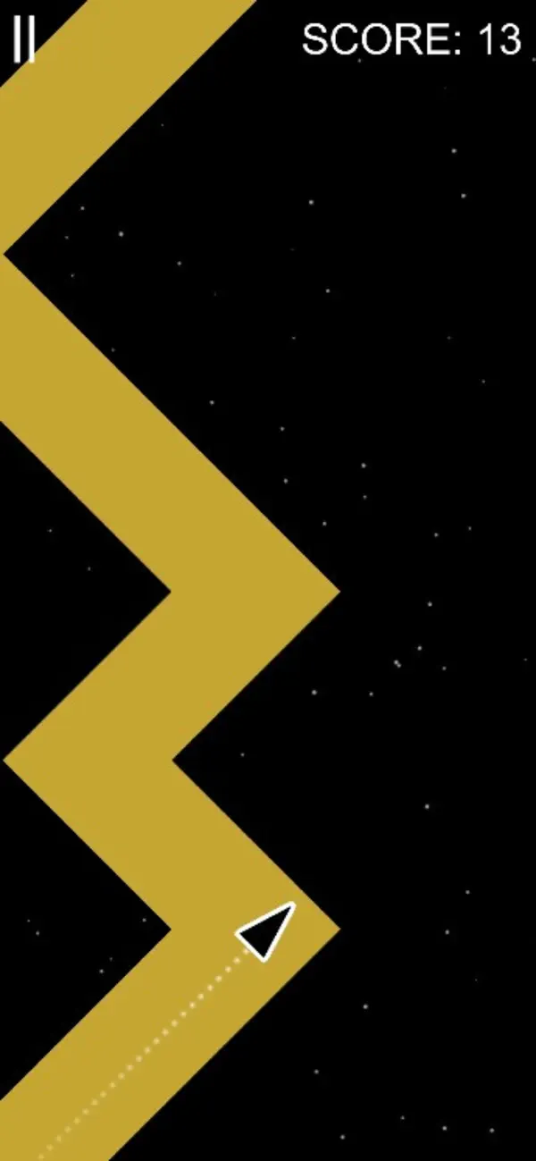 Arrow Going-ZIGZAG