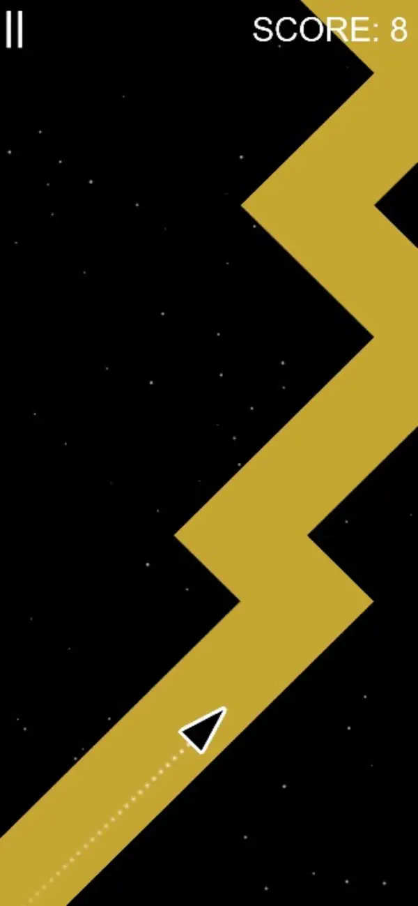 Arrow Going-ZIGZAG