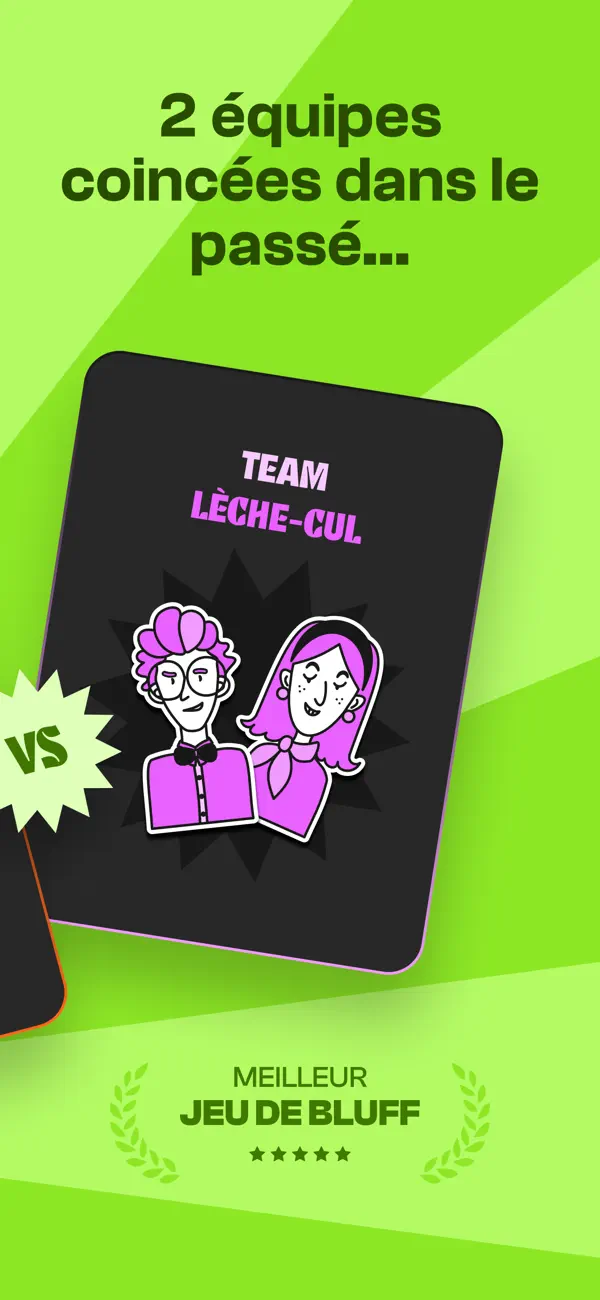 Le temps m***e - Jeu de bluff