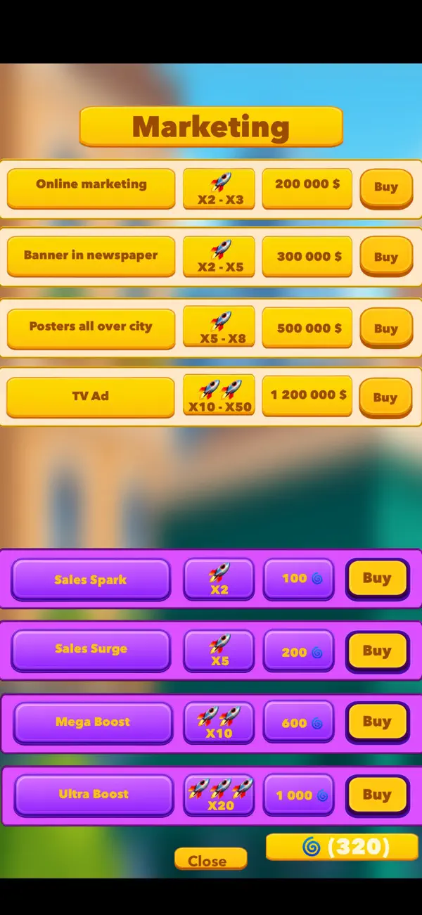 Retail Manager Simulator