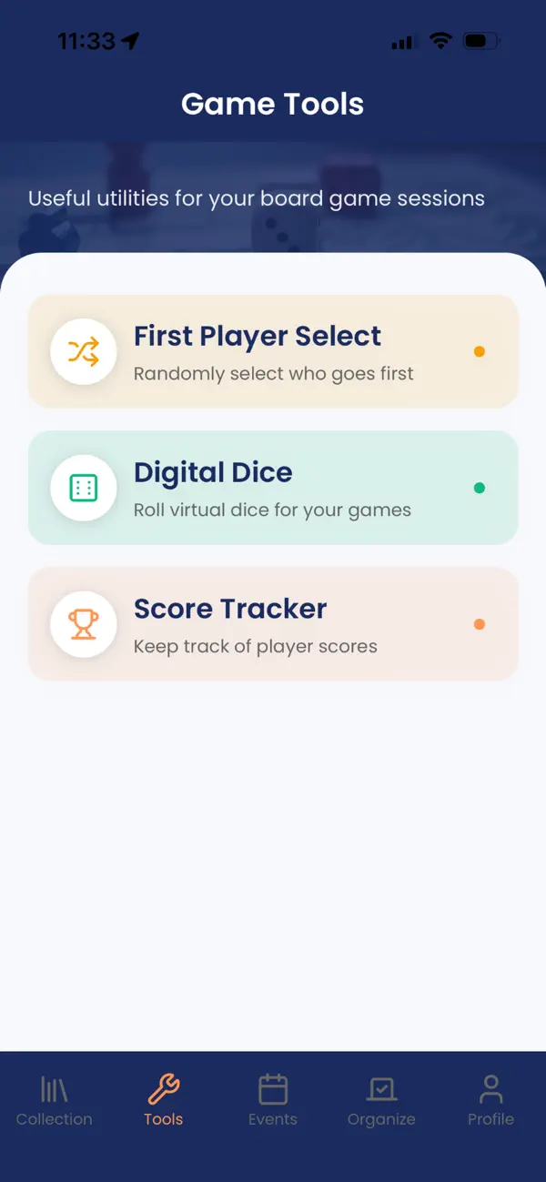 Klack: Game Night Planner