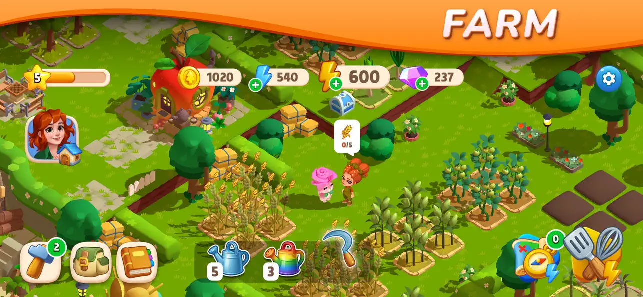 Bloom & Breakfast: Merge Town
