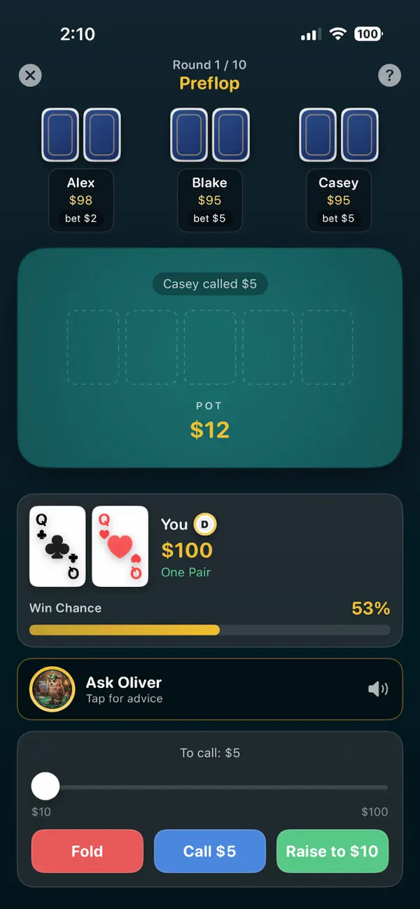 Poker Oracle