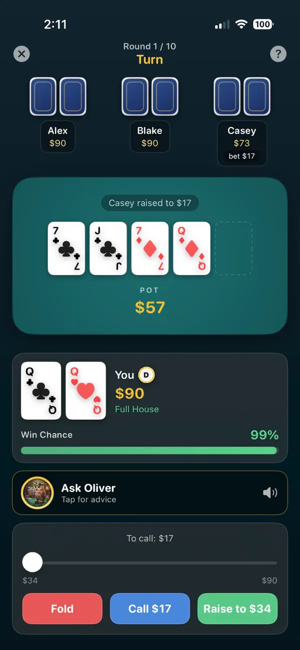 Poker Oracle