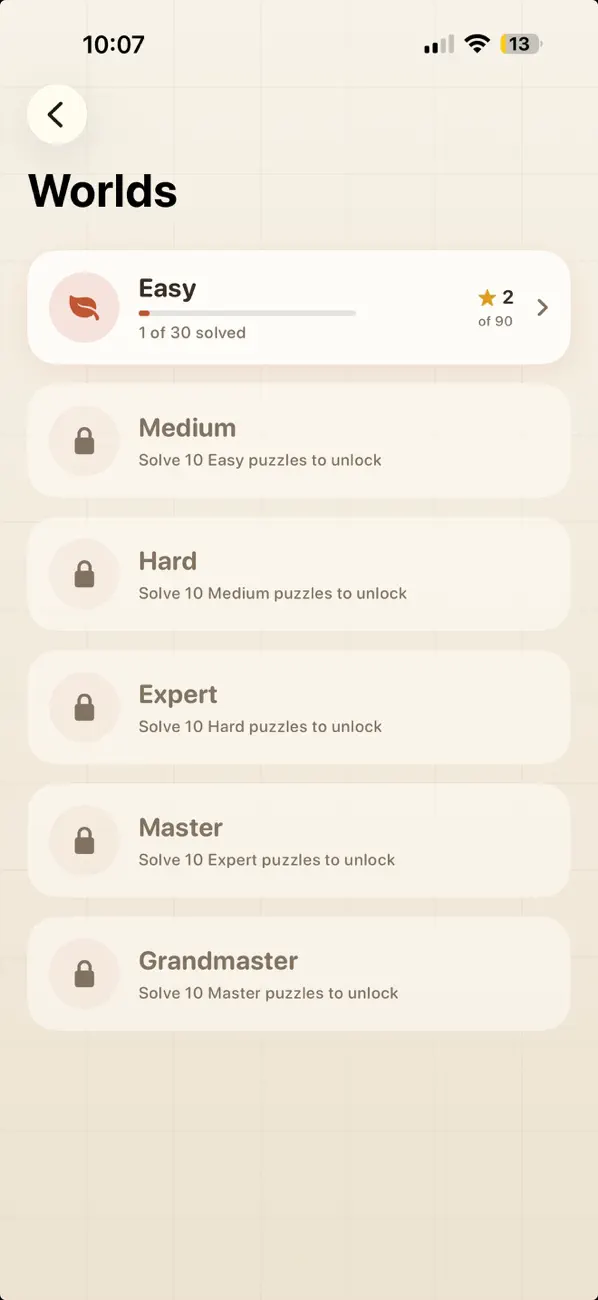 Sudoku — Worlds & Daily Logic