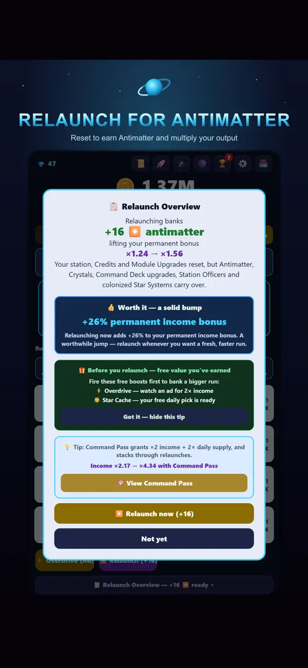 Astrobloom: Idle Space Tycoon