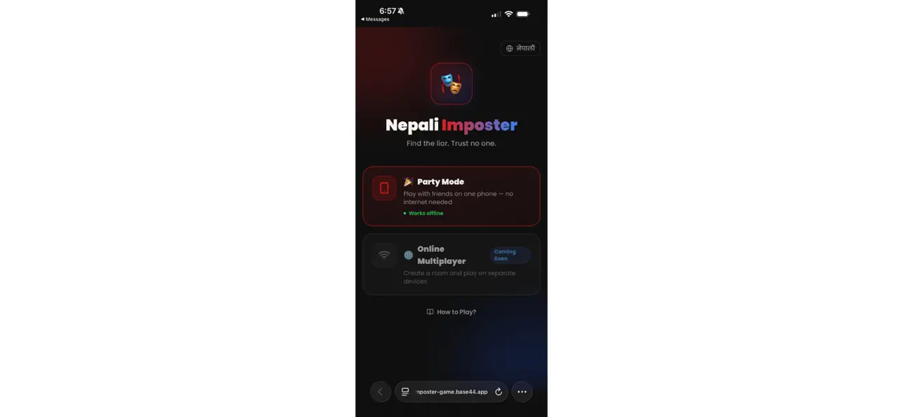 Nepali Imposter