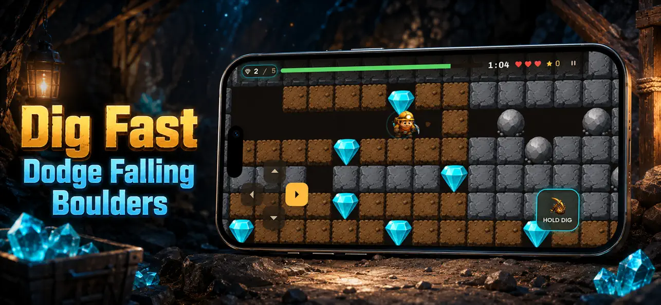 Gem Digger: Cave Quest