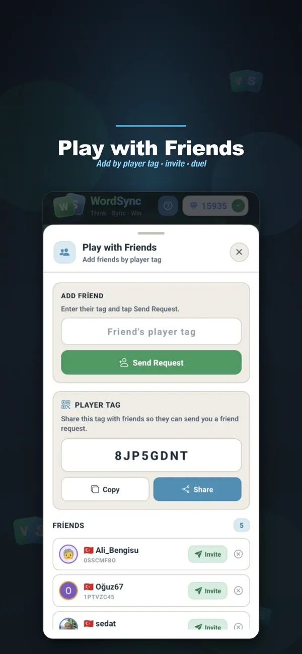 WordSync:Online Word Matching