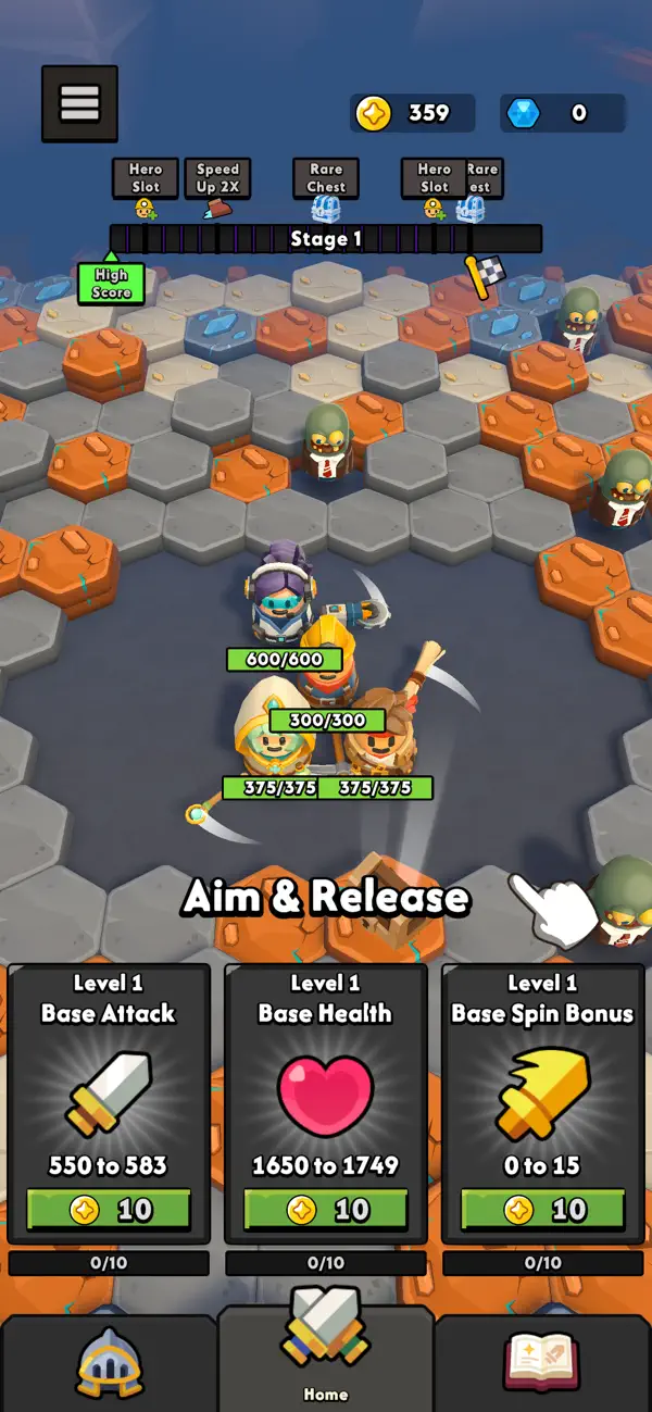 Spin Squad: Hex Smash