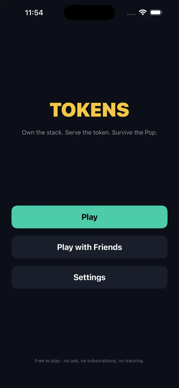 Tokens: Aaand... it's gone.
