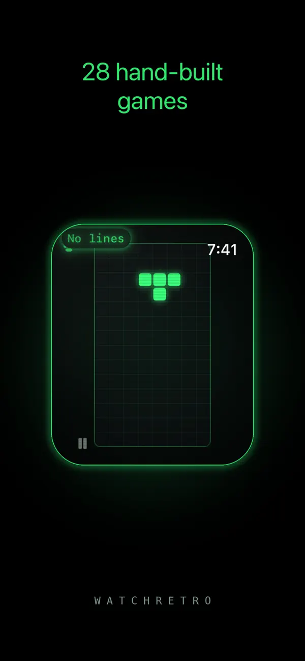 WatchRetro: Watch Games Arcade