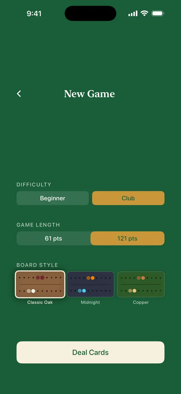 Cribbage – Classic Crib